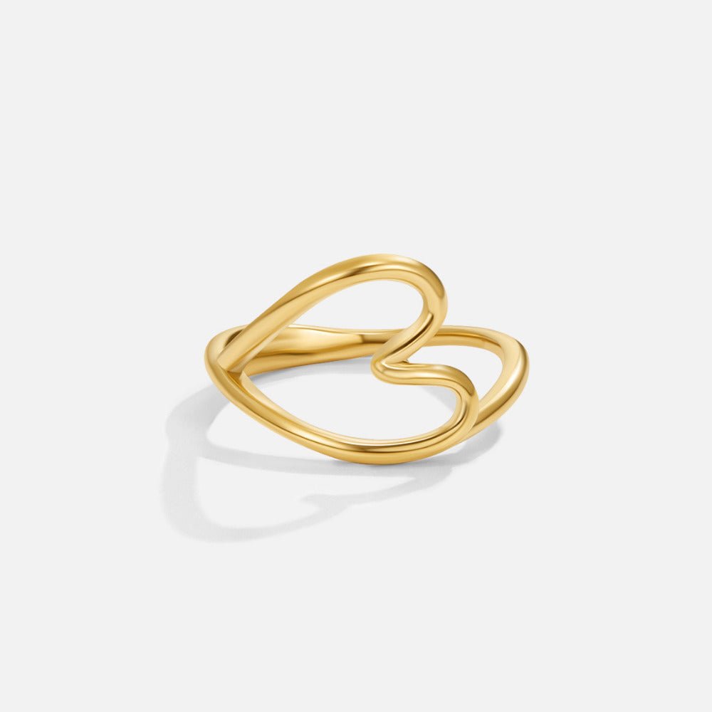 Mia Open Heart Ring