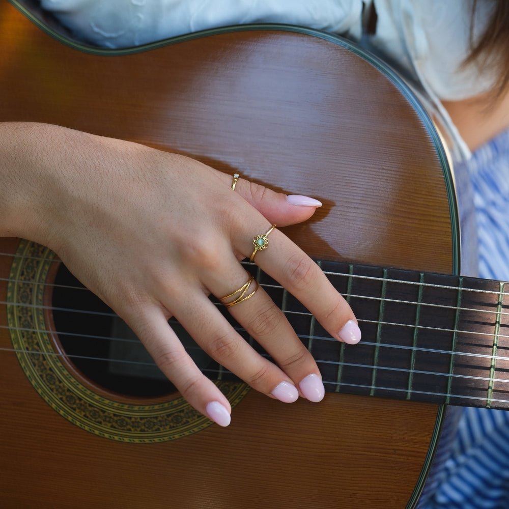 Ninfa Lotus Ring