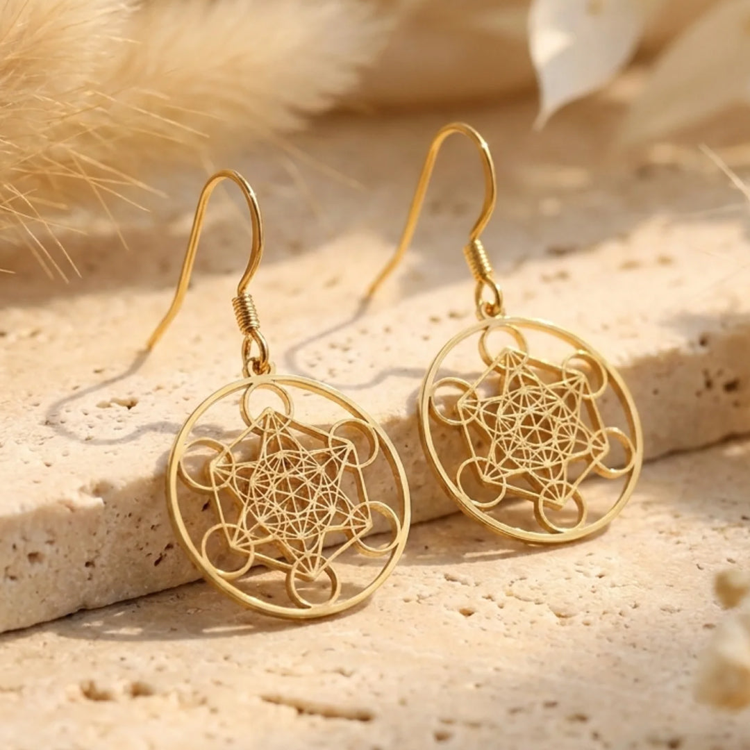 "Thirteen Circles" Earrings
