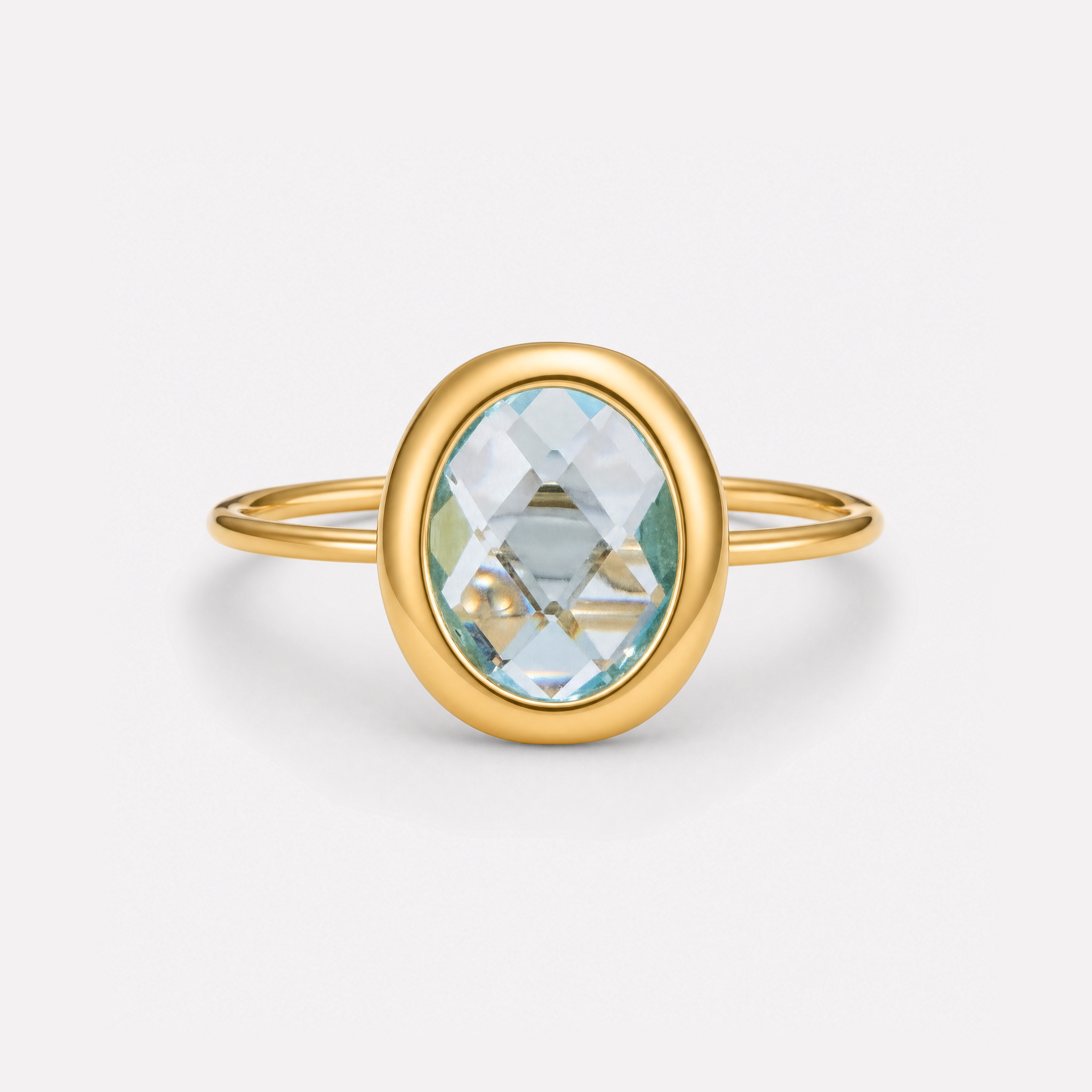 Azzurra Crystal Ring