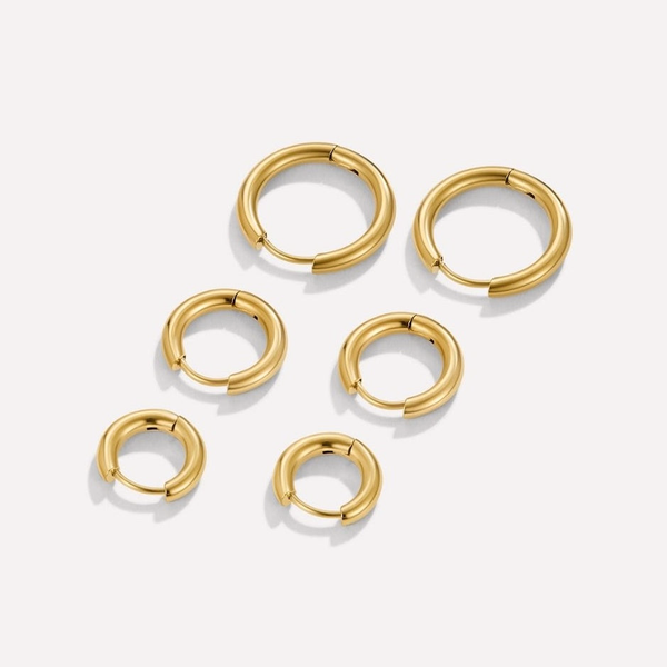 Gemma Trio Mini Hoops