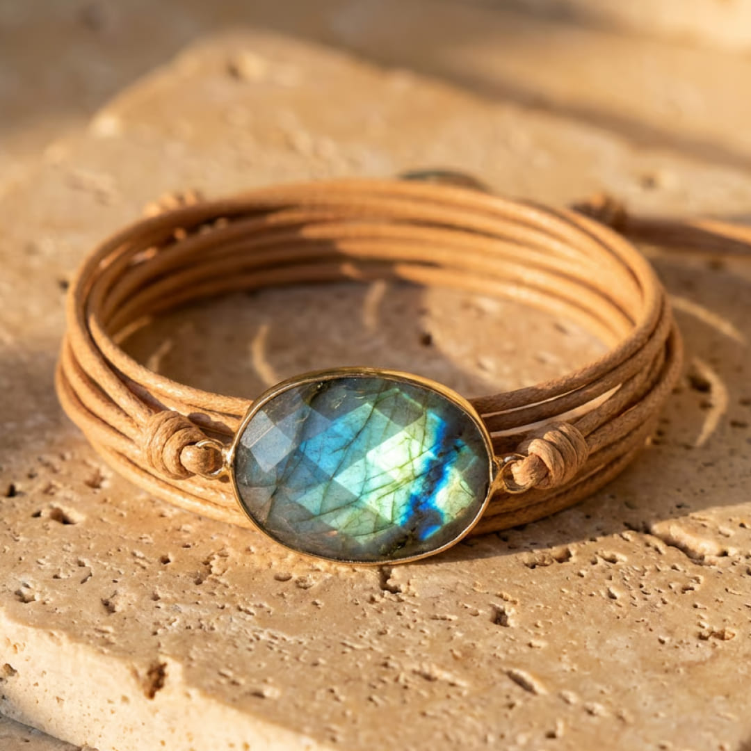 "Light" Bracelet in Labradorite