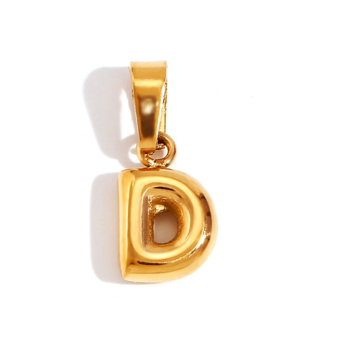 Bettina Bubble Initial Necklace