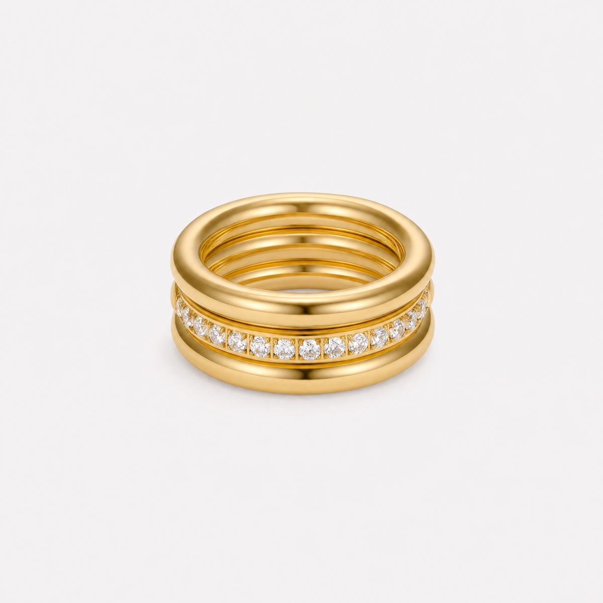 Terza Stacking Ring Set