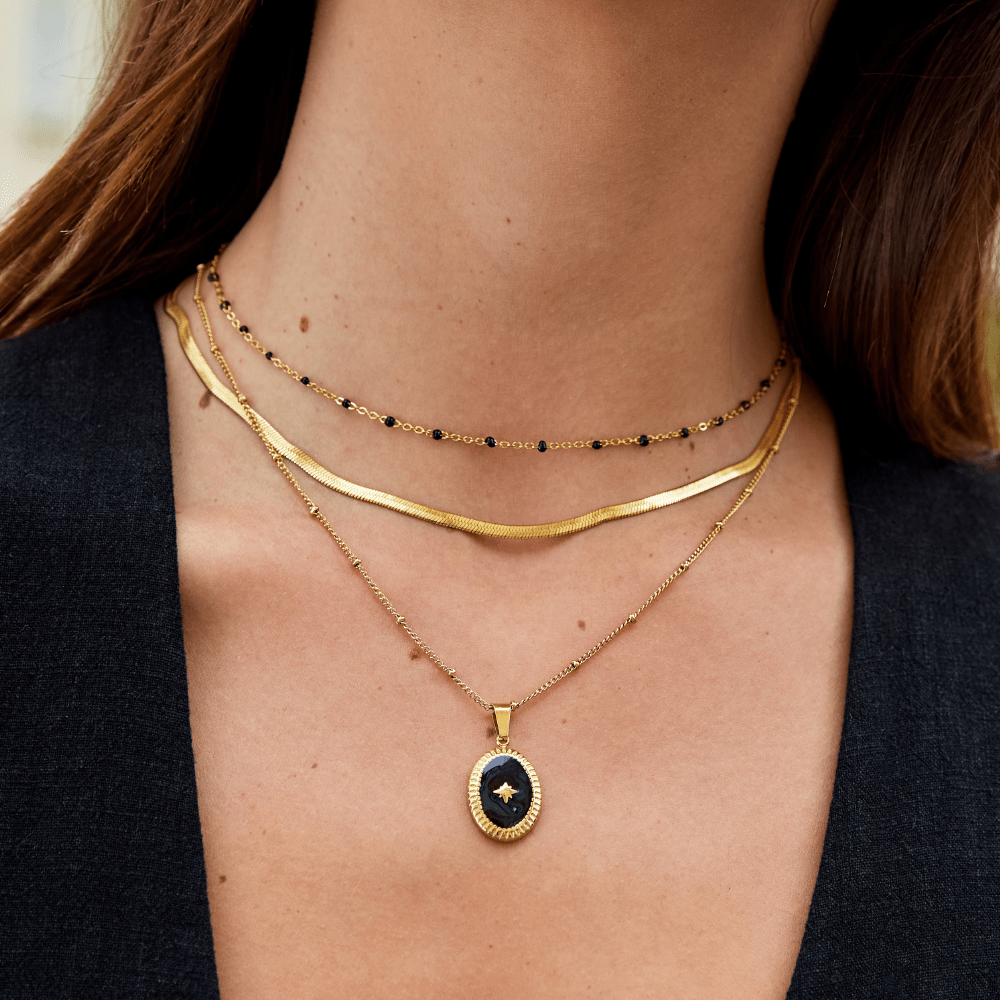 Gia Snake Chain Necklace