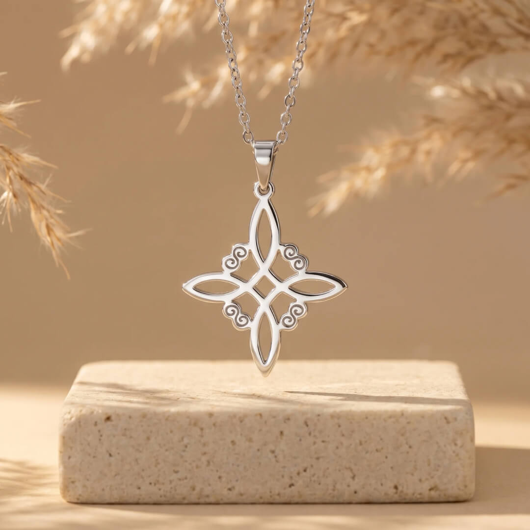 Protection Knot Shield Necklace