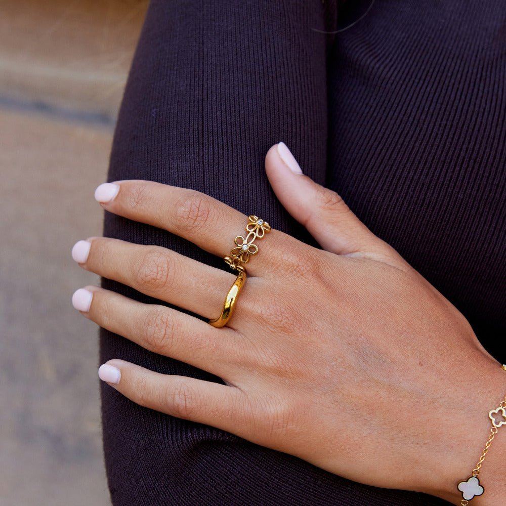Mimosa Wildflower Ring