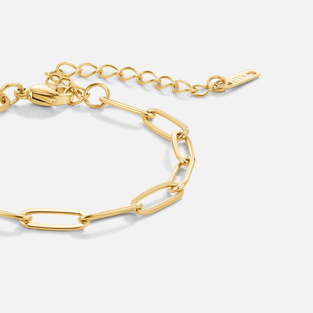 Sara Paperclip Chain Bracelet