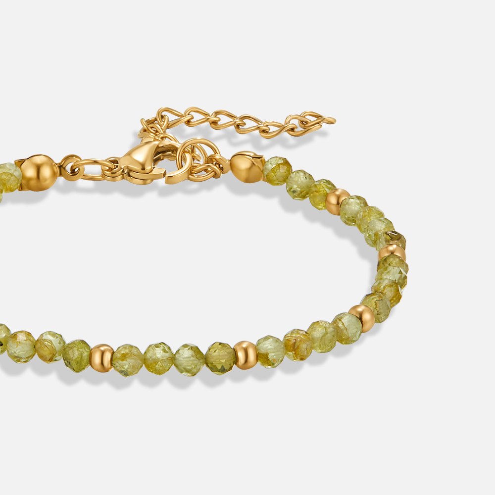 Oliva Peridot Bracelet