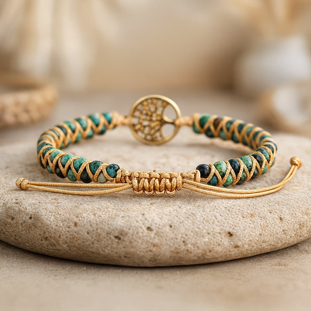 "Eternal Life" Bracelet in African Turquoise