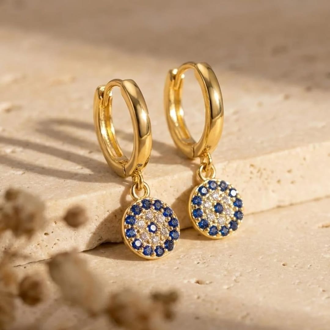 "Blue Eye" Earrings - Traditional Symbol of Protection