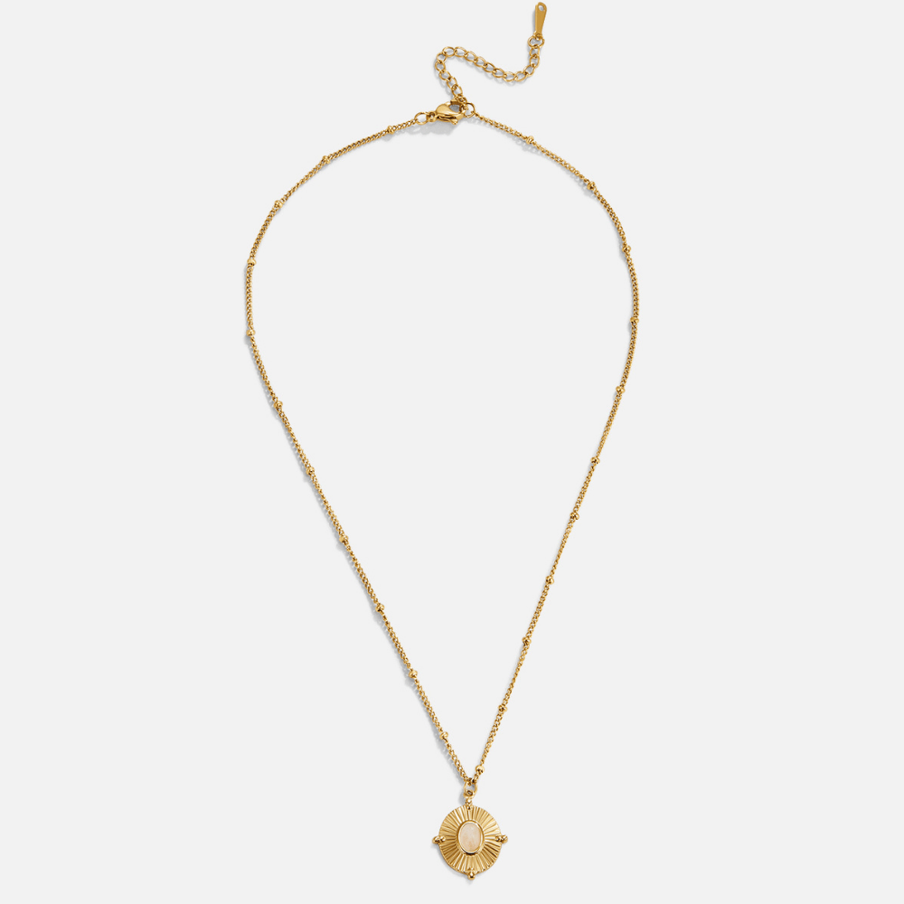 Monica Medallion Necklace