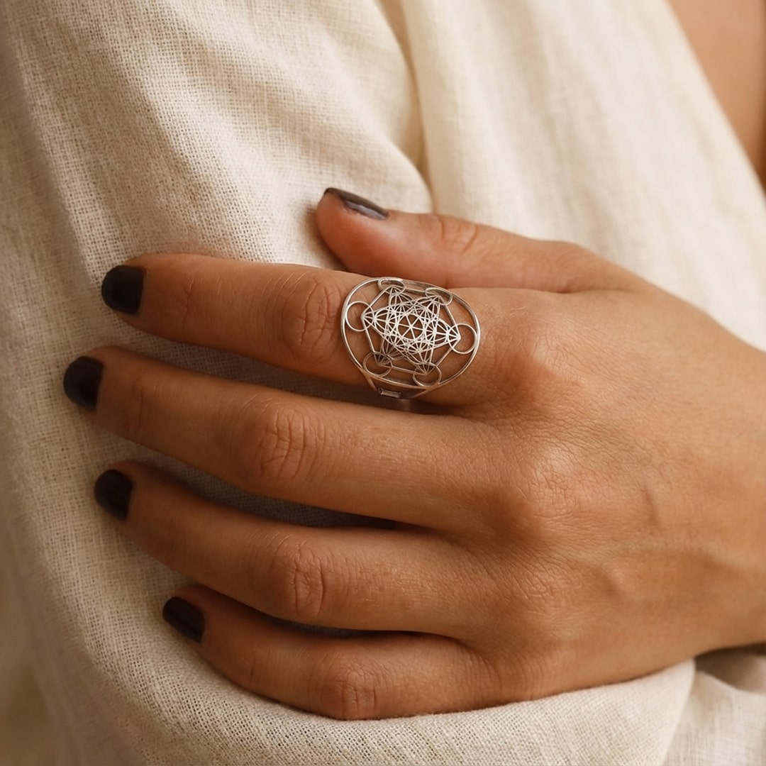 "Thirteen Circles" Adjustable Ring