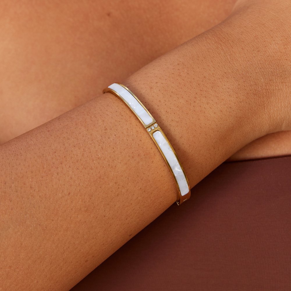 Sabrina Enamel Bangle