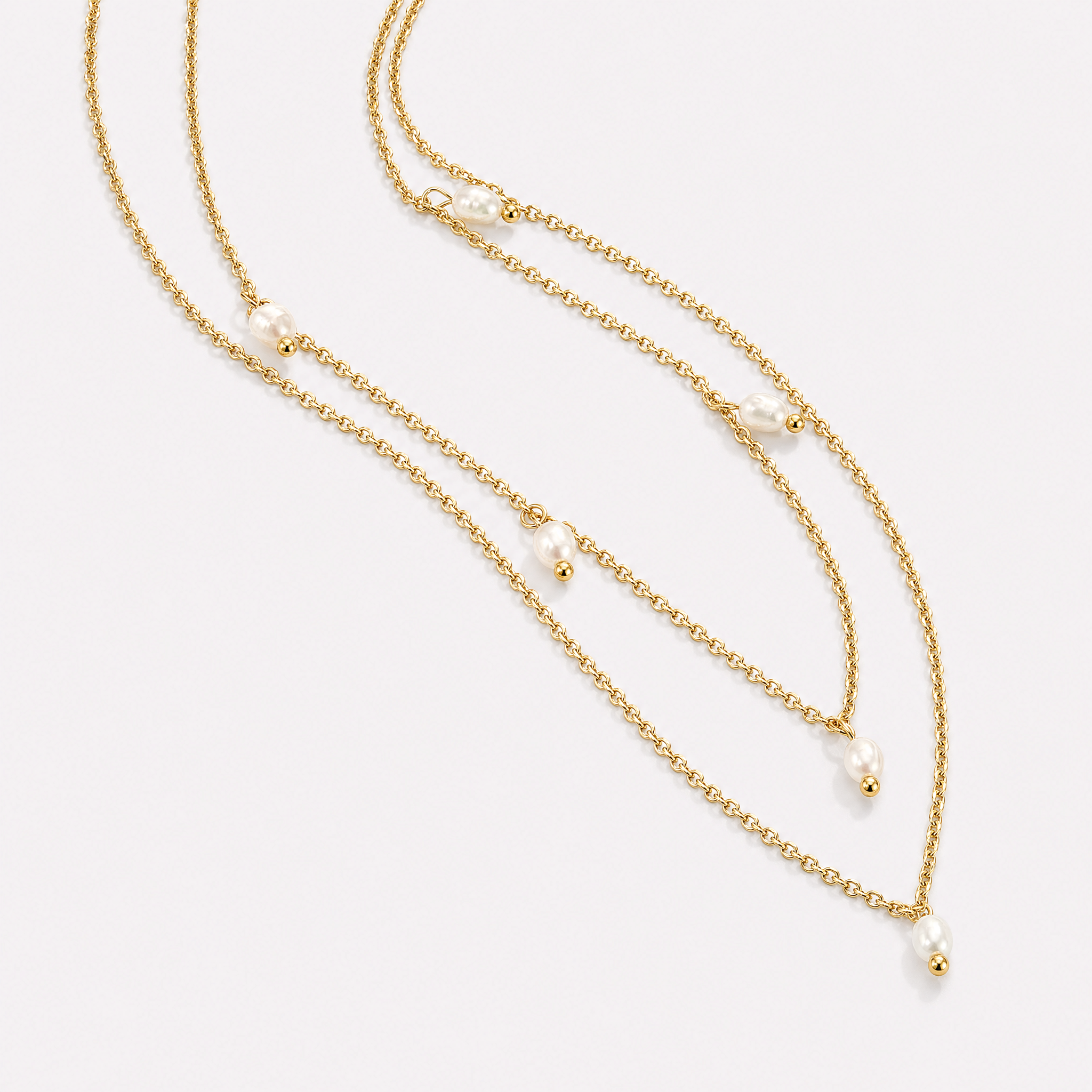 Ersilia Pearl Drop Necklace