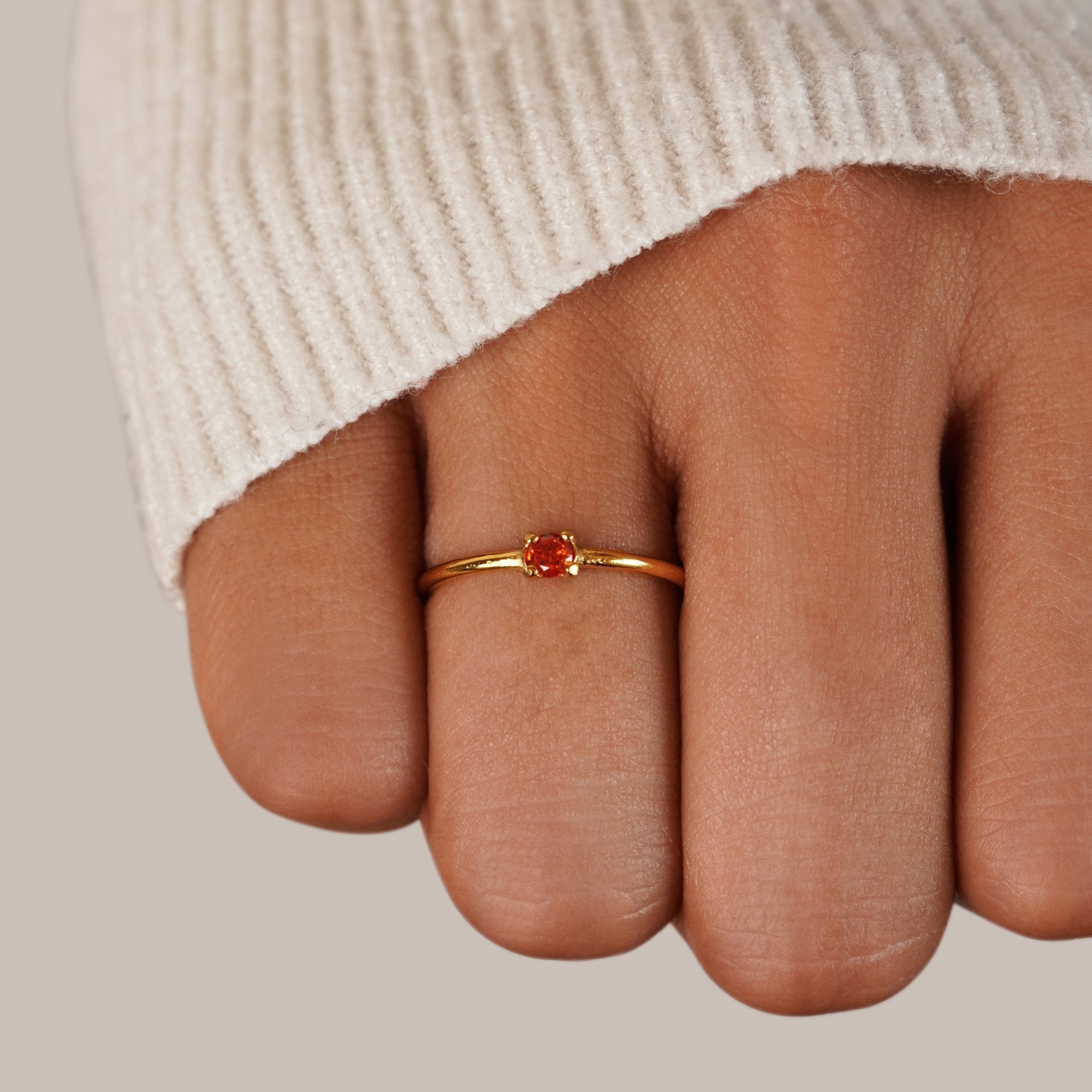 Federica Birthstone Ring