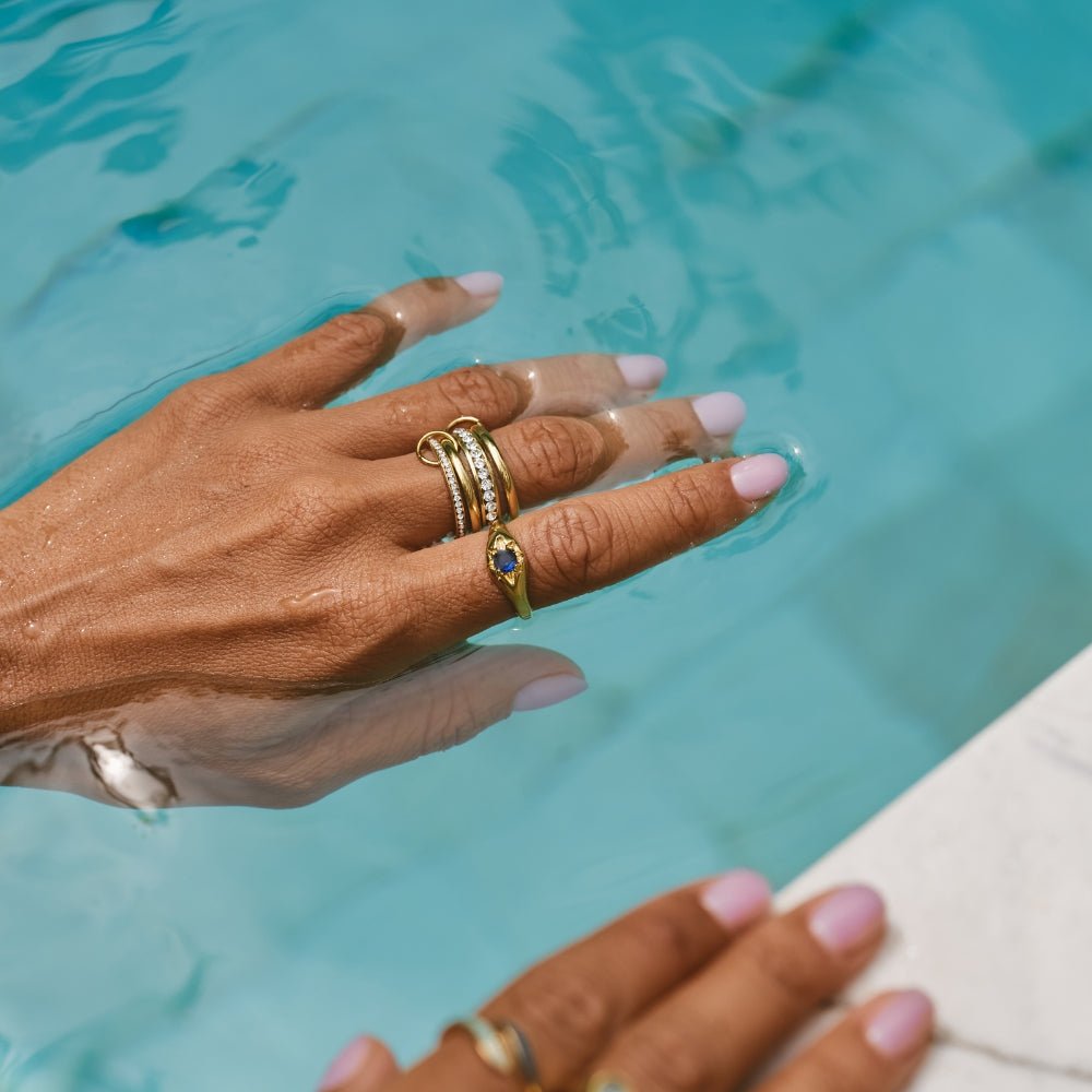 Portia Pavé Band Ring