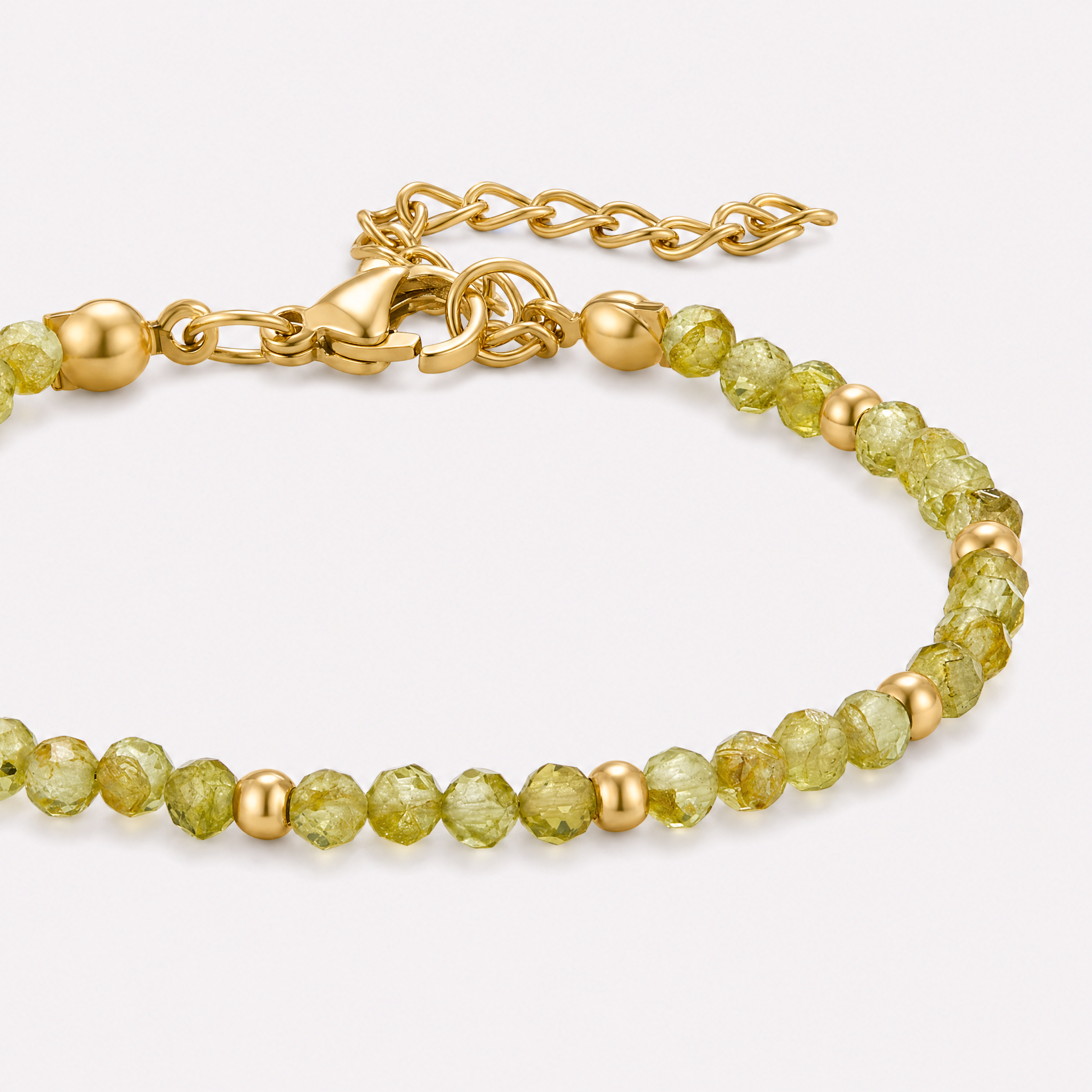 Oliva Peridot Bracelet