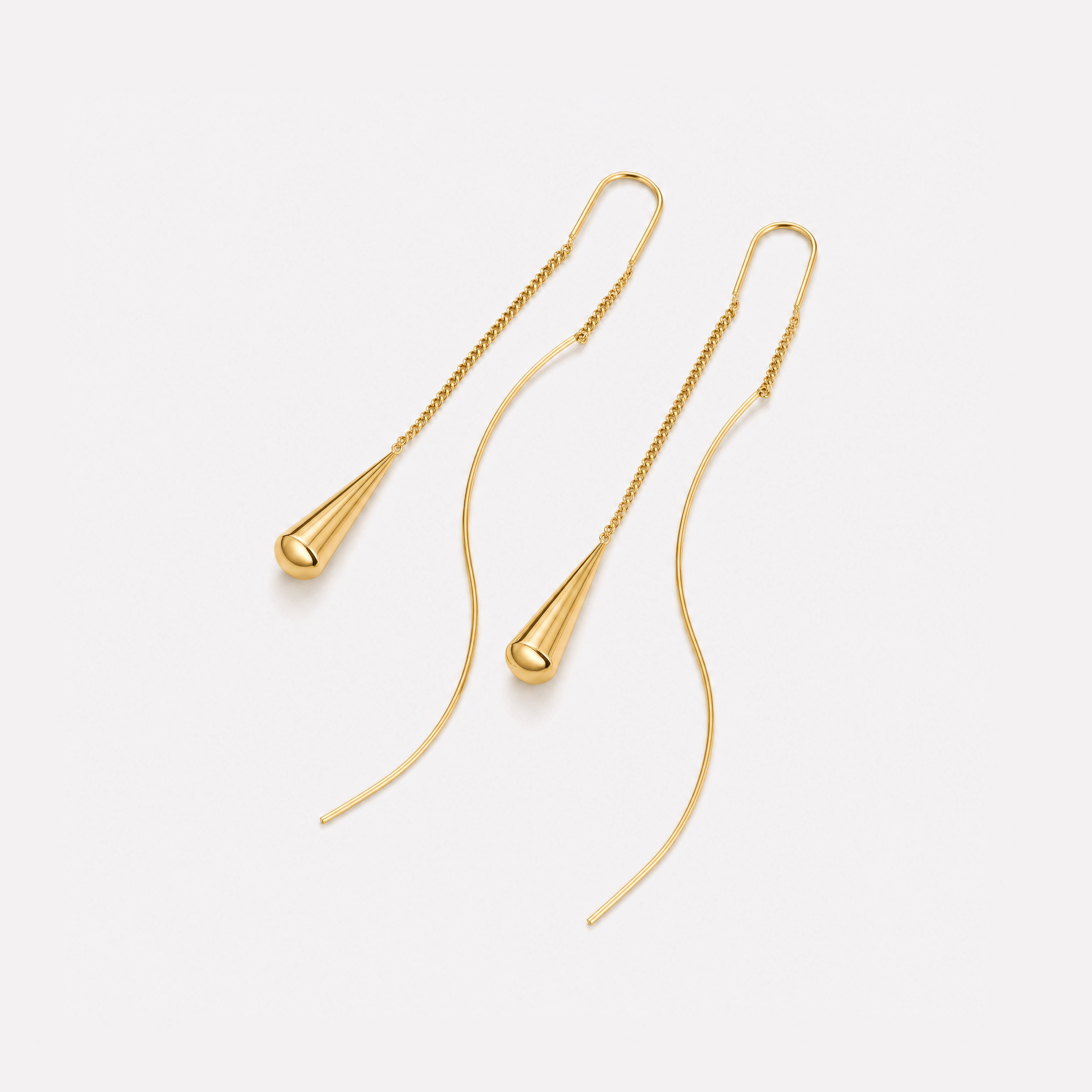 Alba Teardrop Threaders
