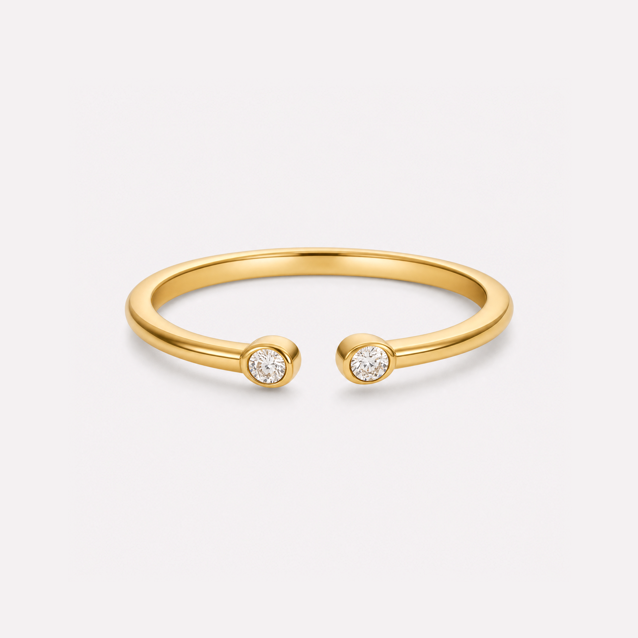 Gemella Duo Crystal Ring
