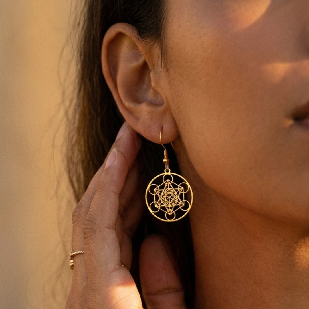 "Thirteen Circles" Earrings