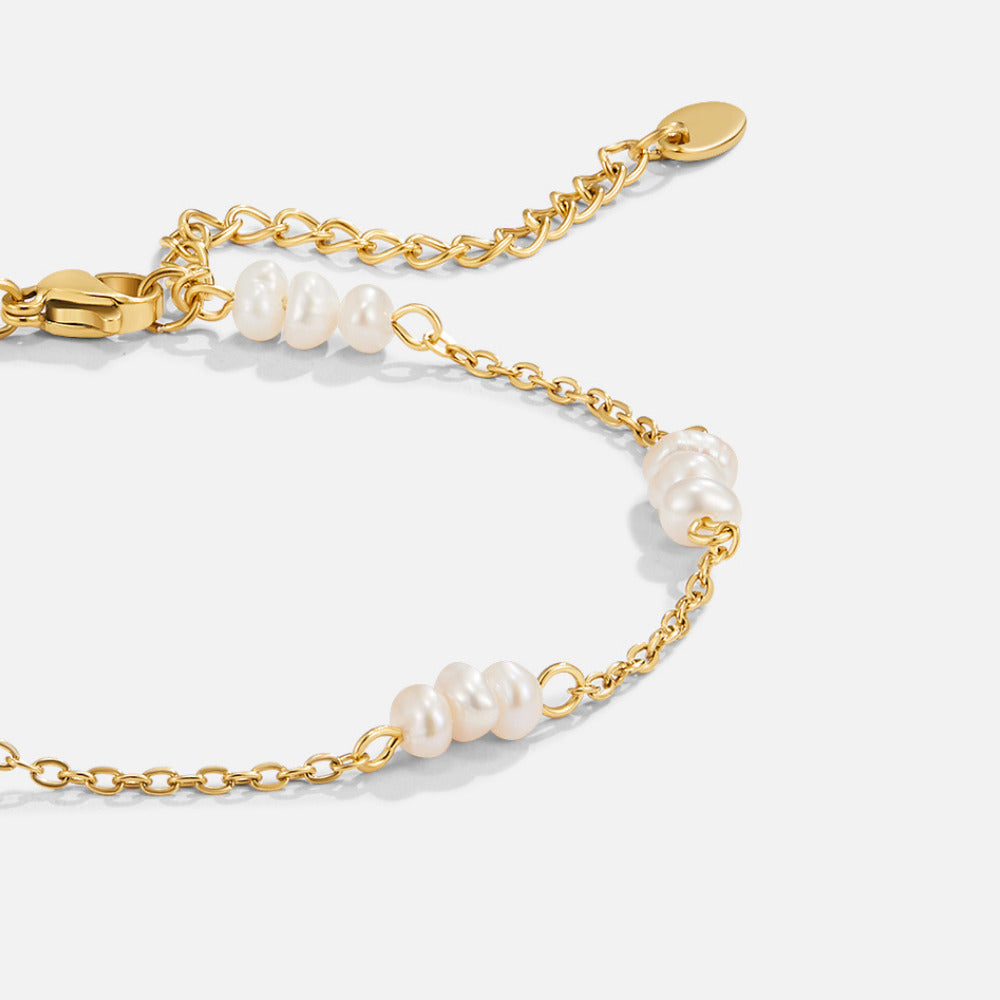 Nerina Pearl Anklet