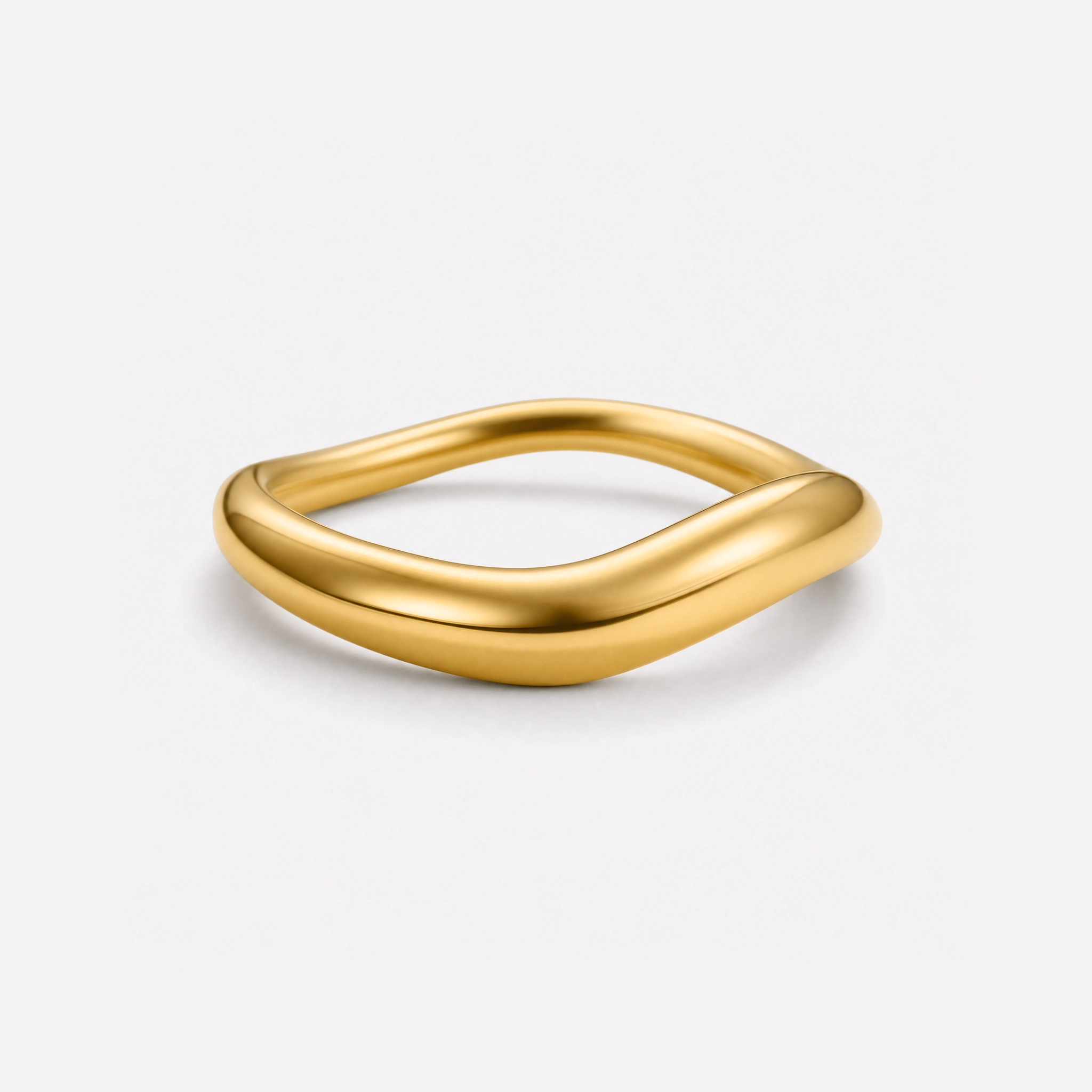 Norma Wave Band Ring