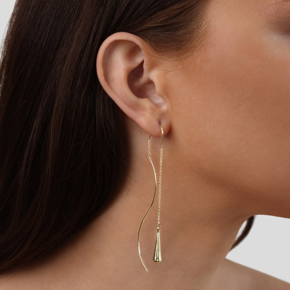 Alba Teardrop Threaders
