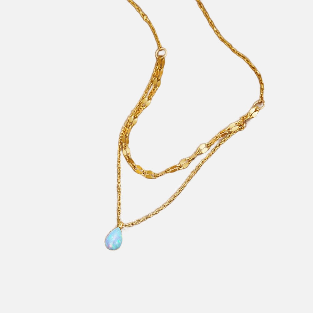 Celeste Teardrop Necklace