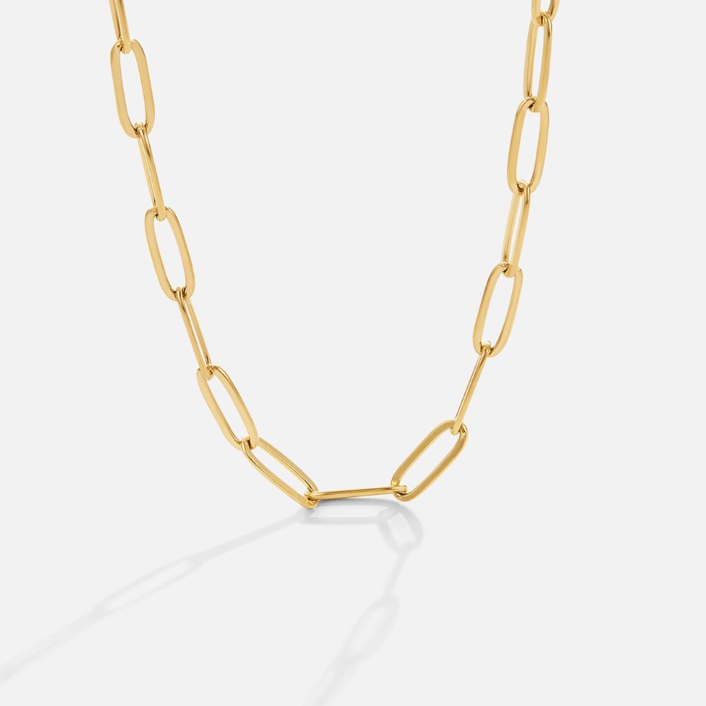 Paolina Paperclip Necklace
