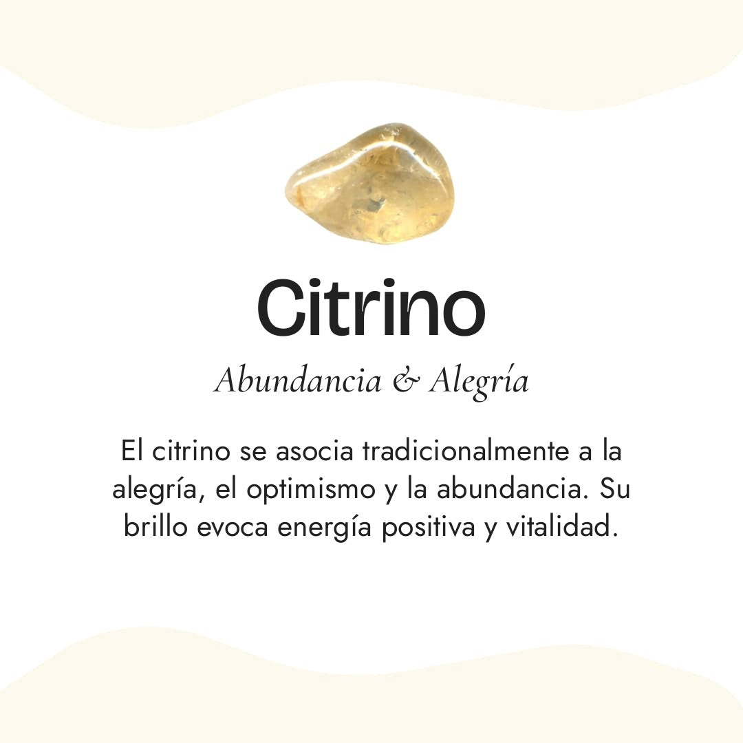 "Aurelia" Adjustable Ring in Citrine