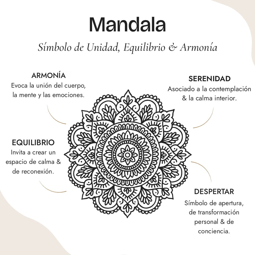 "Mandala Flower" Adjustable Ring