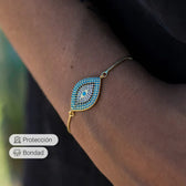 Blue Eye Bracelet - Traditional Symbol