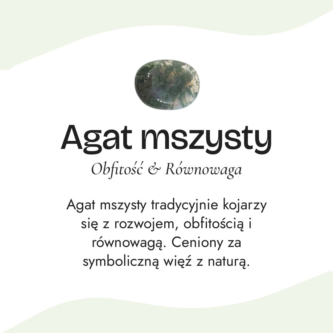 "Serenity" Adjustable Bracelet in Moss Agate