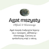"Serenity" Adjustable Bracelet in Moss Agate