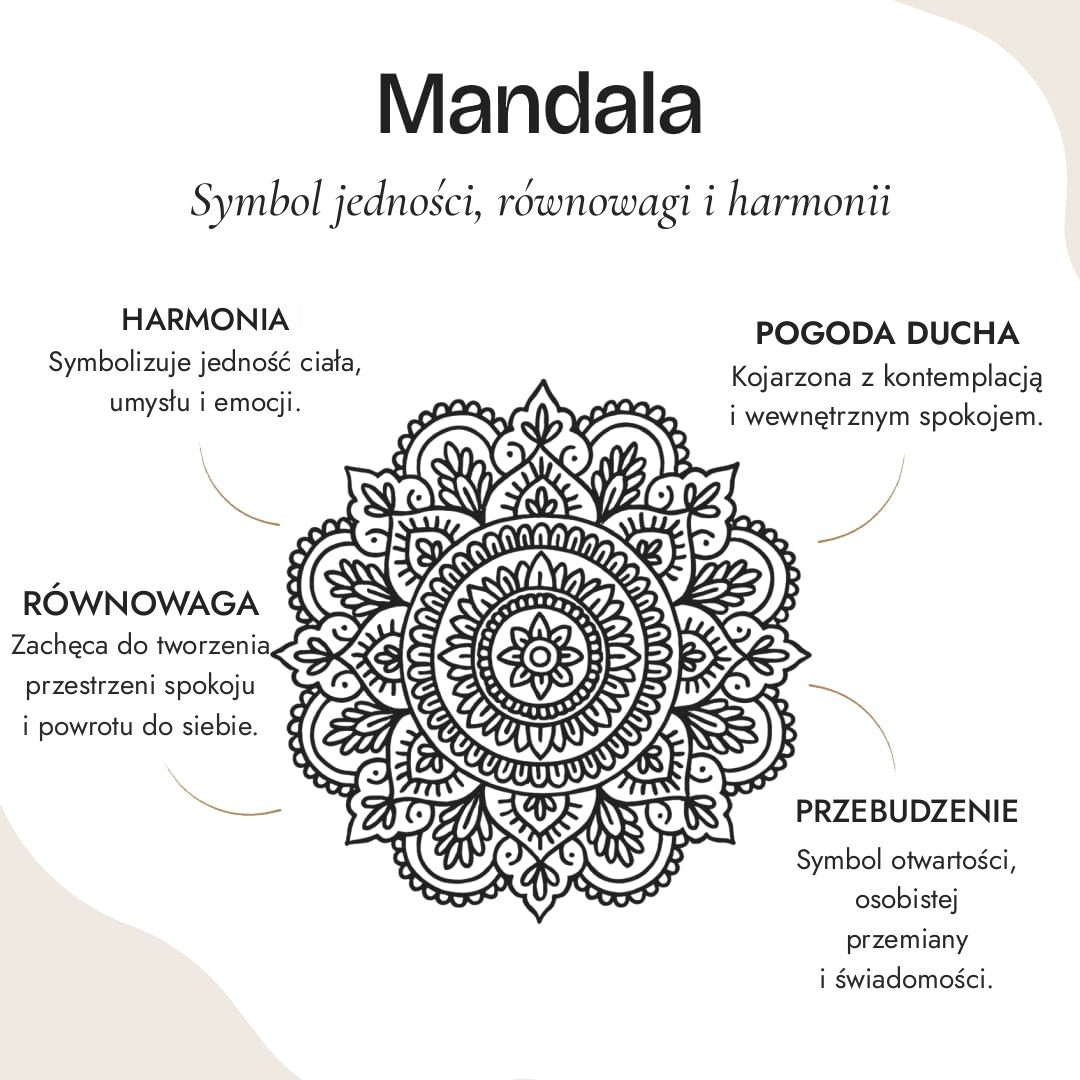 "Mandala Flower" Adjustable Ring