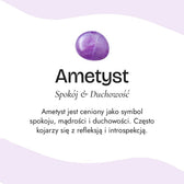 "Ombeline" Necklace in Amethyst