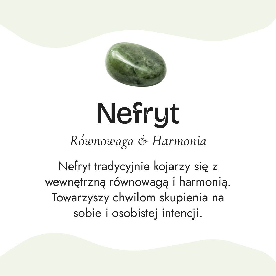 "Dhara" Bracelet in Nephrite Jade