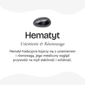 "Symbol of Grounding" Bracelet in Hematite