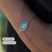Blue Eye Bracelet - Traditional Symbol