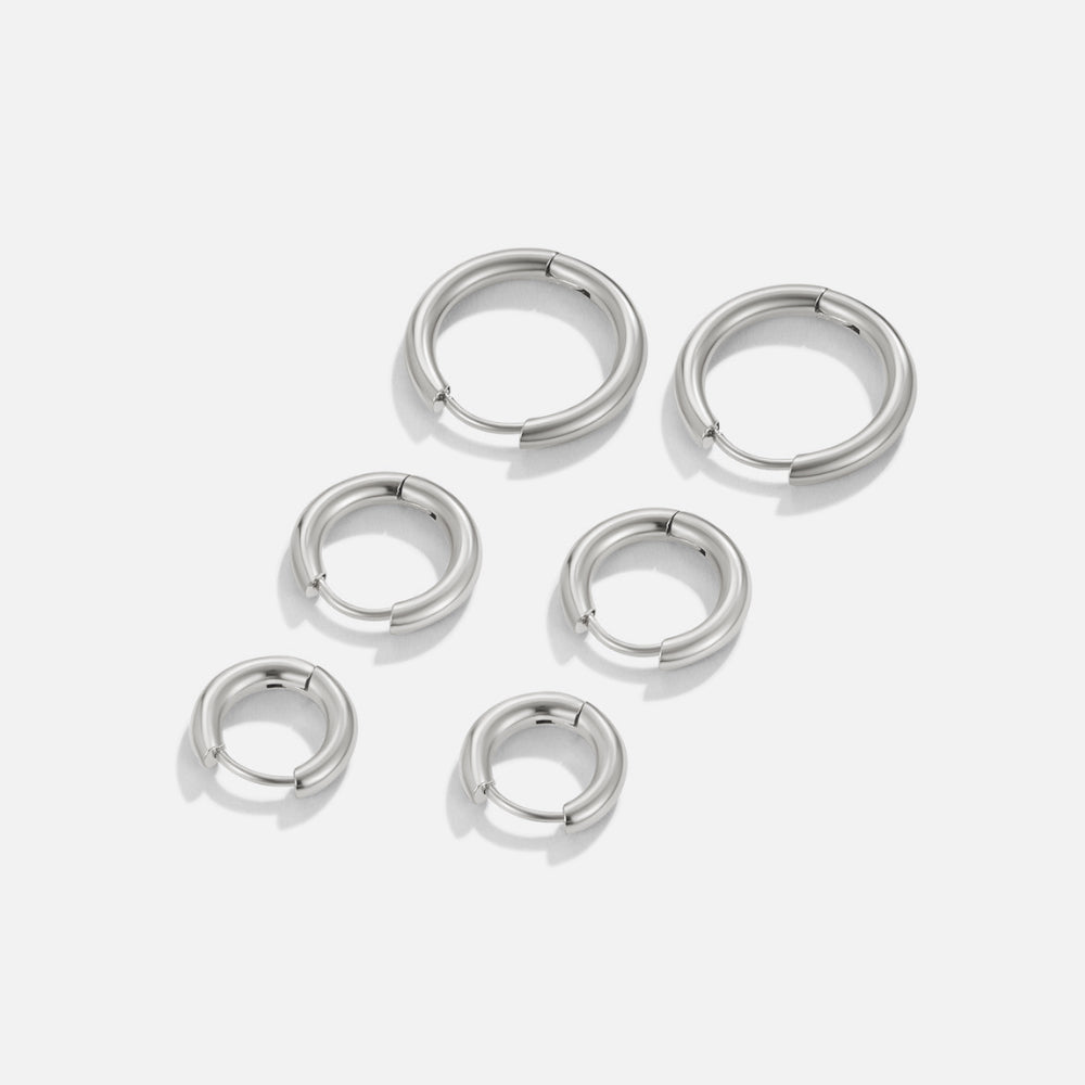 Trio Mini Hoop Set