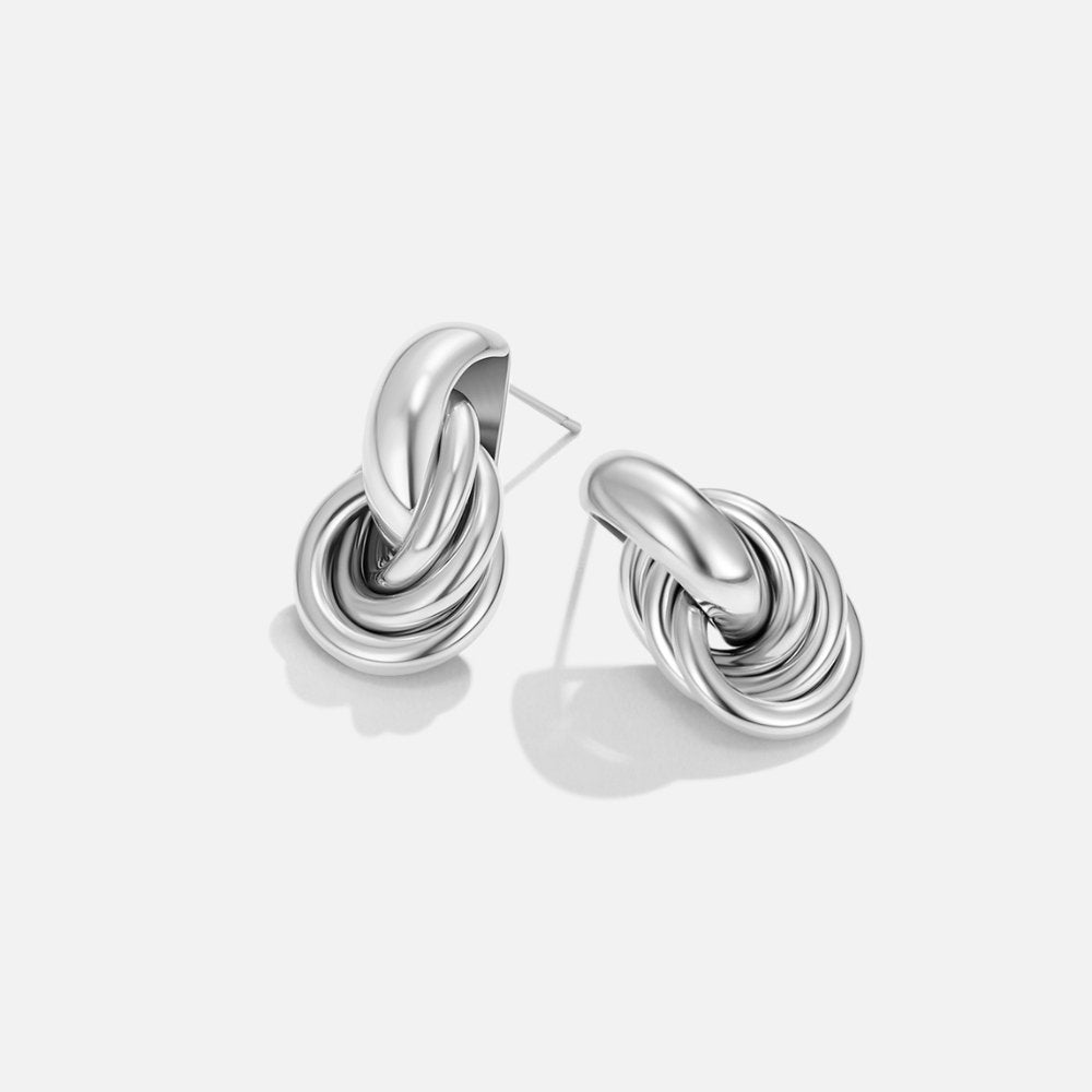 Sofia Twisted Hoop Earrings